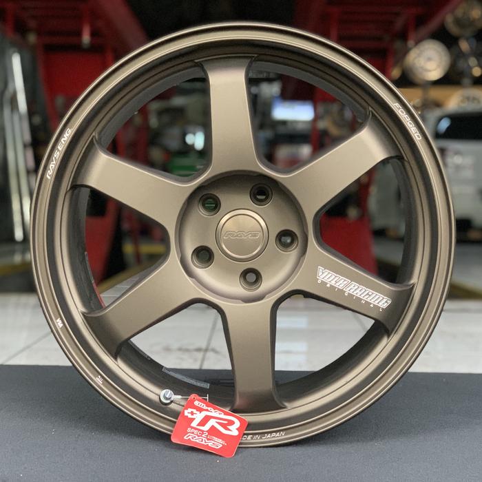 Velg Mobil Ring 19 Rays TE37 Ultra M-Spech Original Japan.