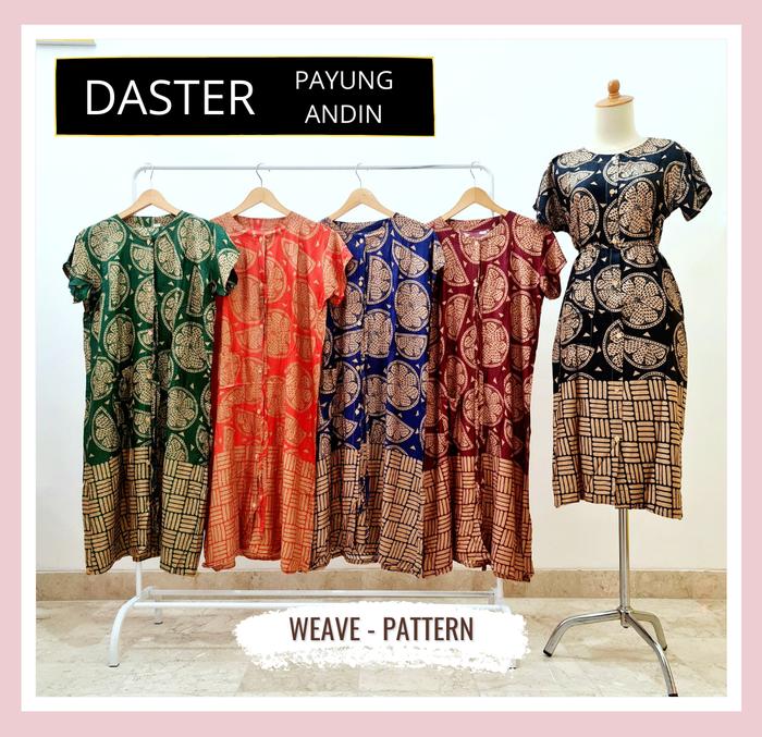 Daster Payung Andin Busui, Full Kancing dari atas sampai bawah