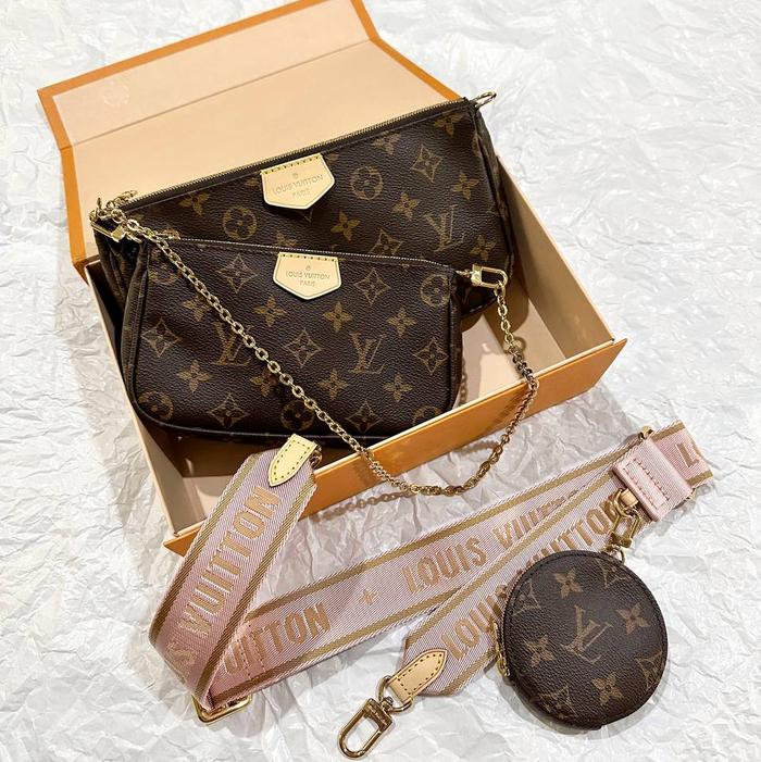 Louis Vuitton LV Multi Pochette monogram PINK