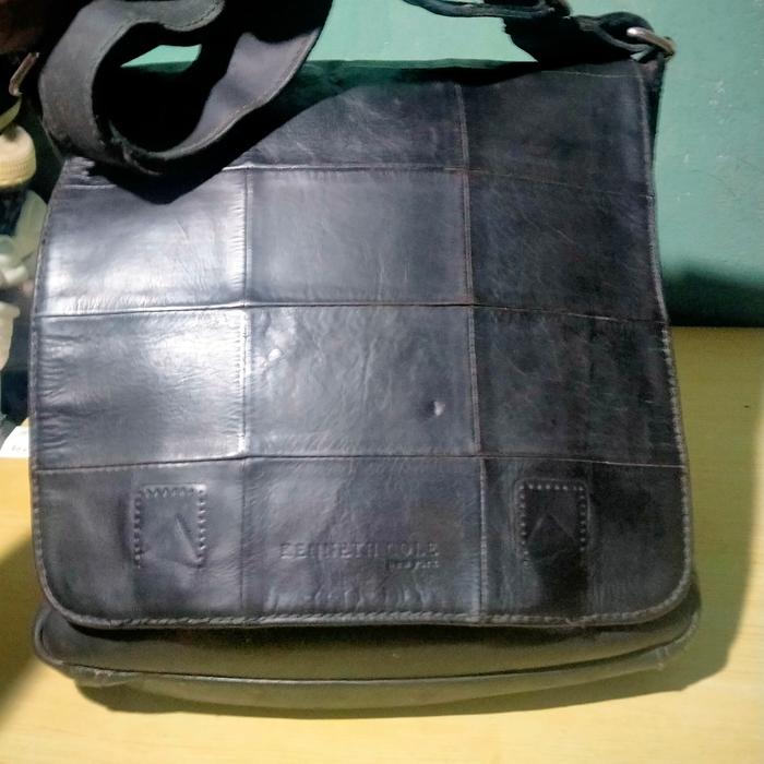 Tas Second Kantor/ Seling Cowok Brand Kenneth Cole New York