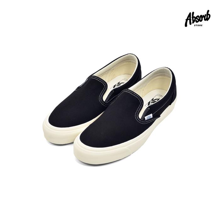 Vans Vault OG Classic Slip-On LX (Black/Marshmallow) 2016 SS16