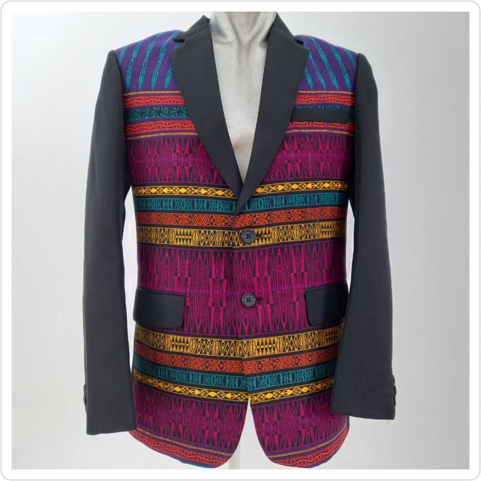 jas ulos sumatera/ jas formal ulos / jas ulos motif / jas tenun ulos