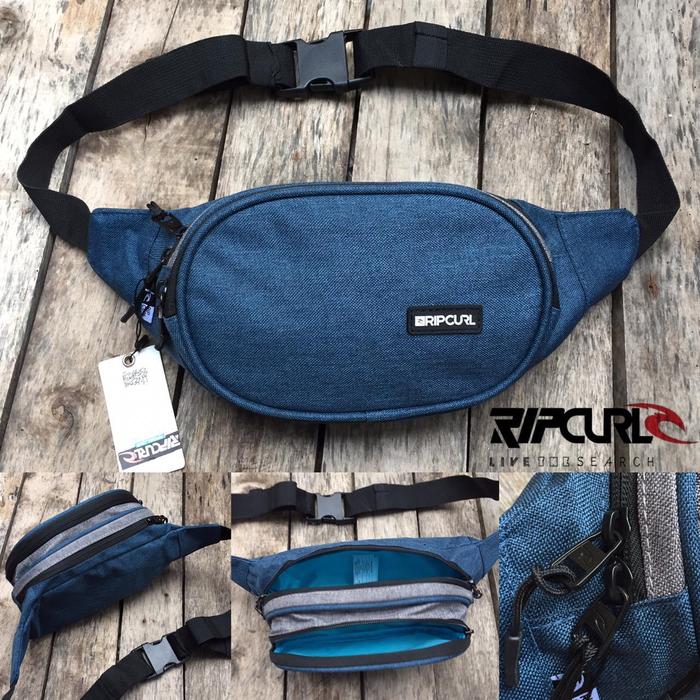 waist bag tas pinggang pria rip curl original