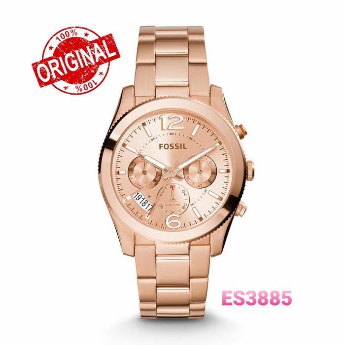 Jam Tangan Wanita ES3885 ES 3885 Stainless Watches