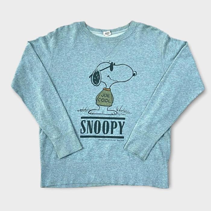 Crewneck Uniqlo SNOOPY PEANUTS Abu Abu