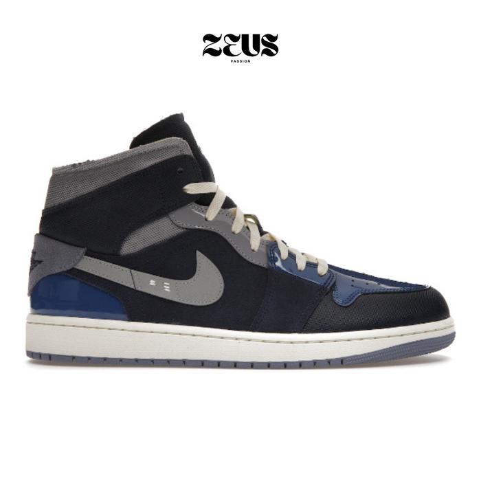 NIKE AIR JORDAN 1 MID SE CRAFT OBSIDIAN FRENCH BLUE ORIGINAL