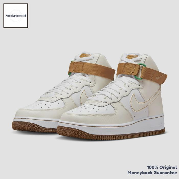 Nike Air Force 1 High 07 LV8 EMB Ale Brown Original Resmi (100% Authentic)
