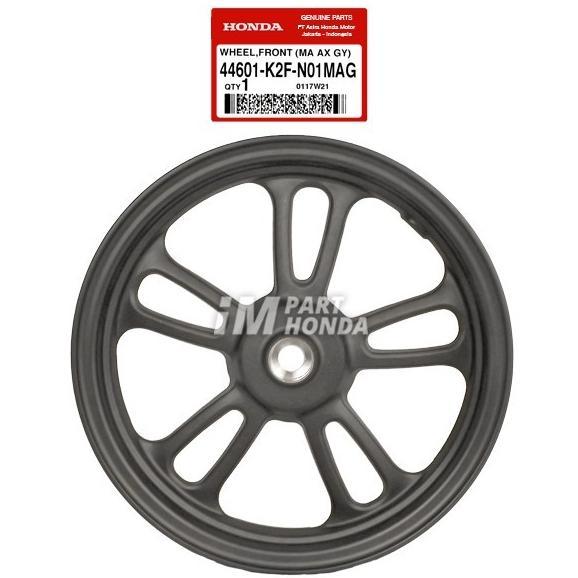 44601-K2F-N01MAG Velg Racing Depan Scoopy eSP K2F 2021 Hitam