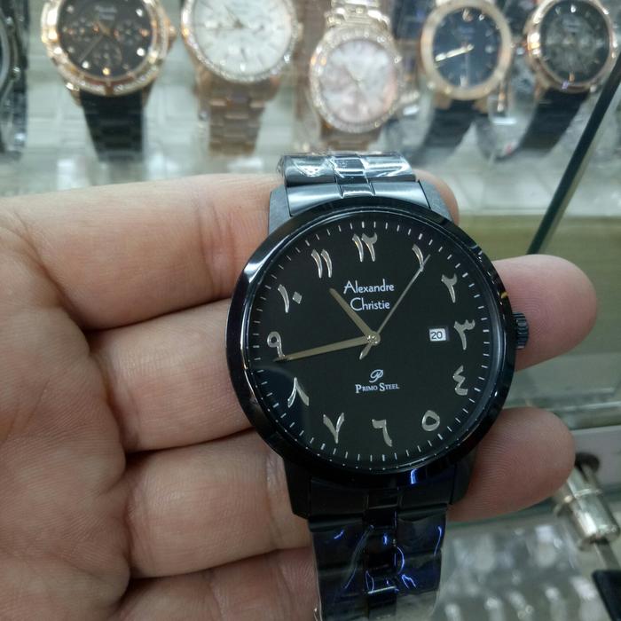 Jam Tangan Analog Pria Alexandre Christie Ac 1024 MD St Solid