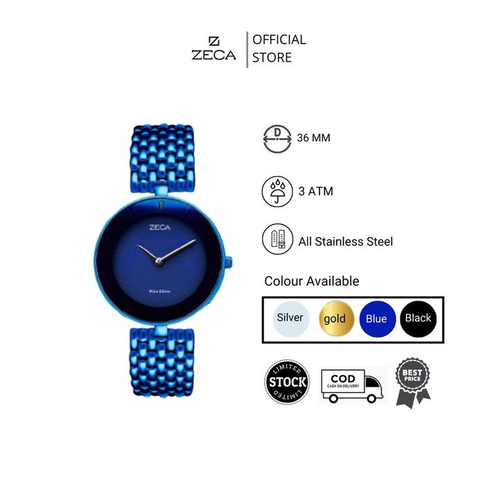 Zeca Watches Jam Tangan Wanita Analog Original 1002L