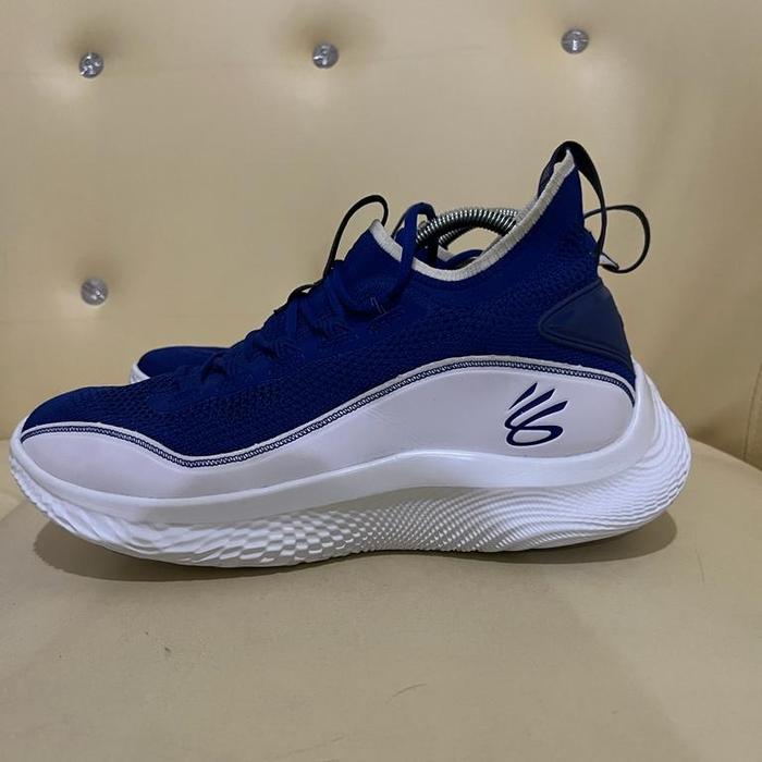 ua curry 8 blue authentic original