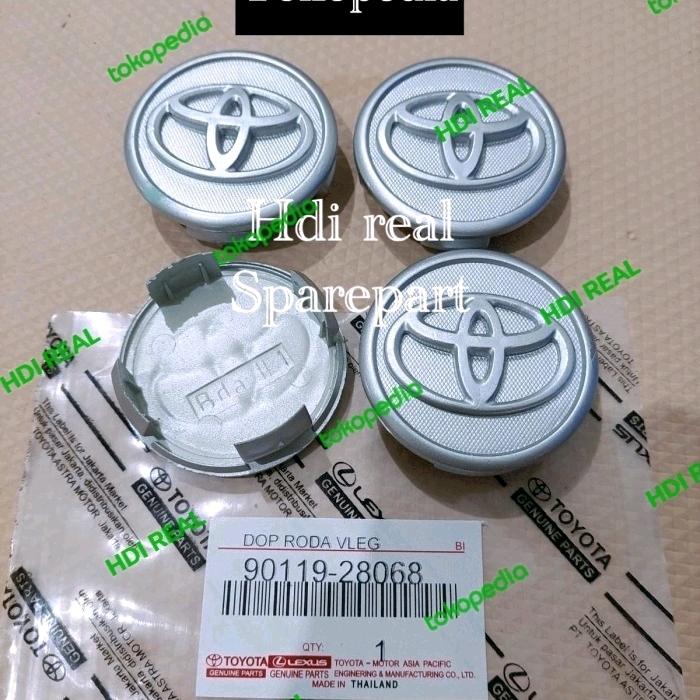 Dop velg tutup as roda 1set Toyota Vios Gen 1 Ori