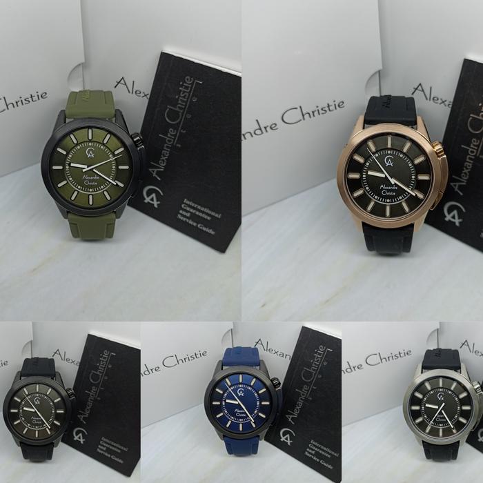 Jam Tangan Pria Alexandre Christie AC 8632 MH original Garansi 1 thn