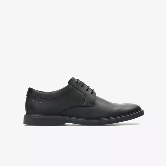 CLARKS Atticus LTLace Men's Shoes (Original) Pantofel - Black