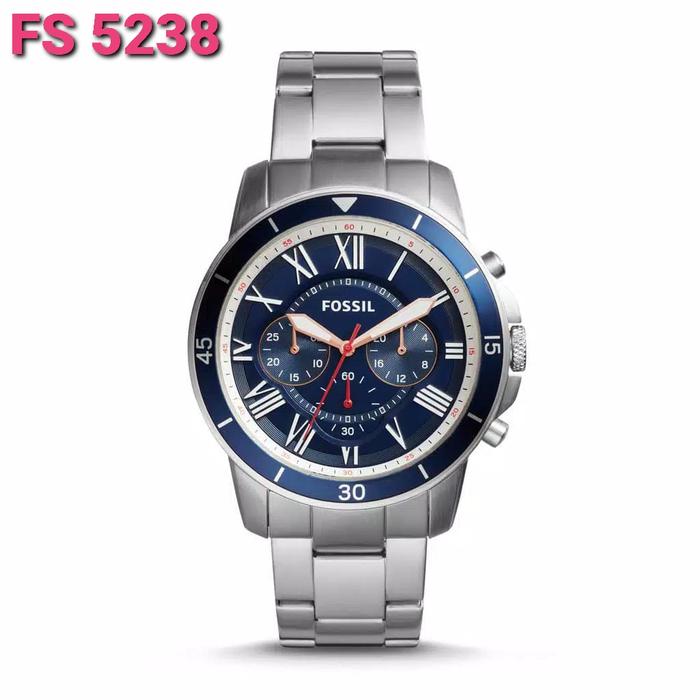Jam Tangan Pria FS5238 FS 5238 Stainless Steel