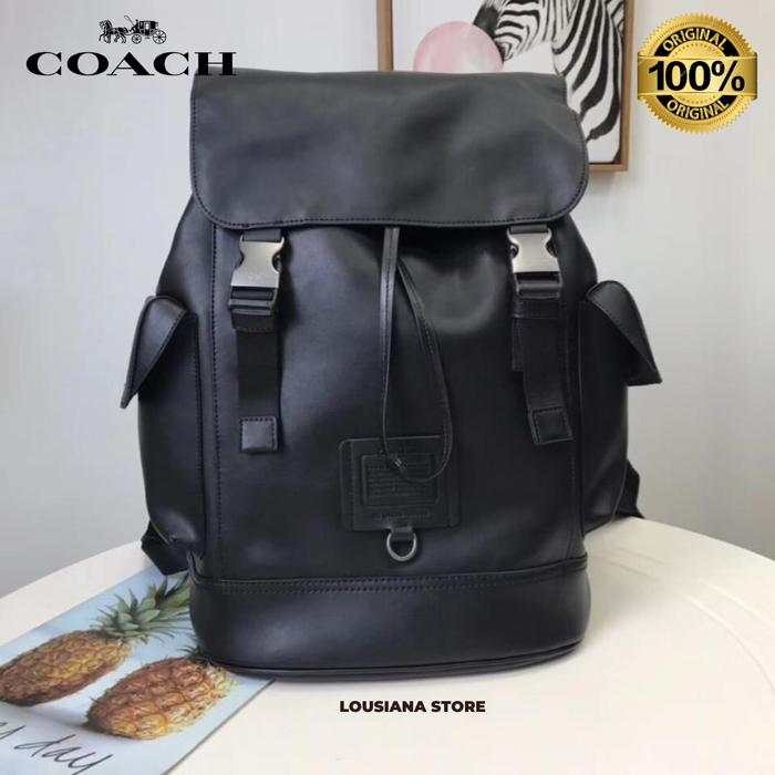 Tas Ransel Coach RIVINGTON BACKPACK FULL BLACK