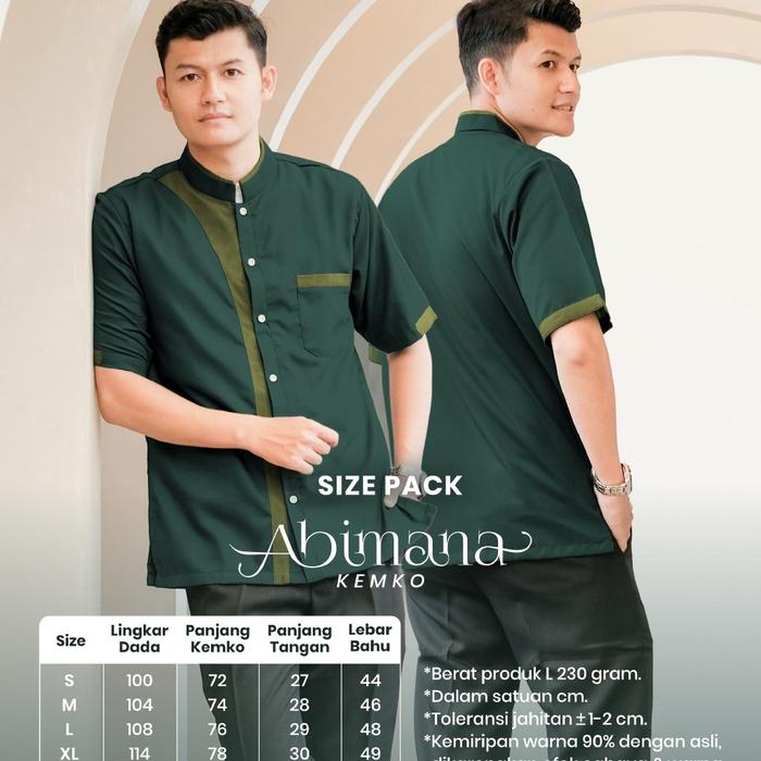 [Puby] ABIMANA KEMKO AYAH LENGAN PENDEK BY MOUZA | SARIMBIT FAMILY