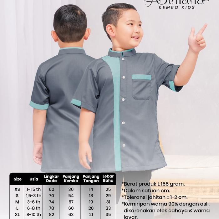 [Puby] ABIMANA KEMKO KIDS BY MOUZA | KOKO ANAK LENGAN PENDEK