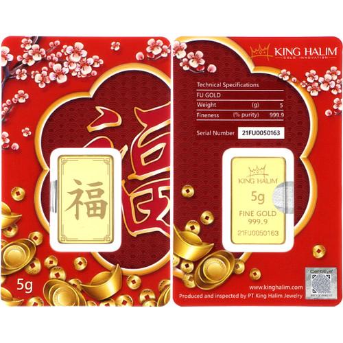 MAS KING HALIM 0.5 Gram FU keberuntungan