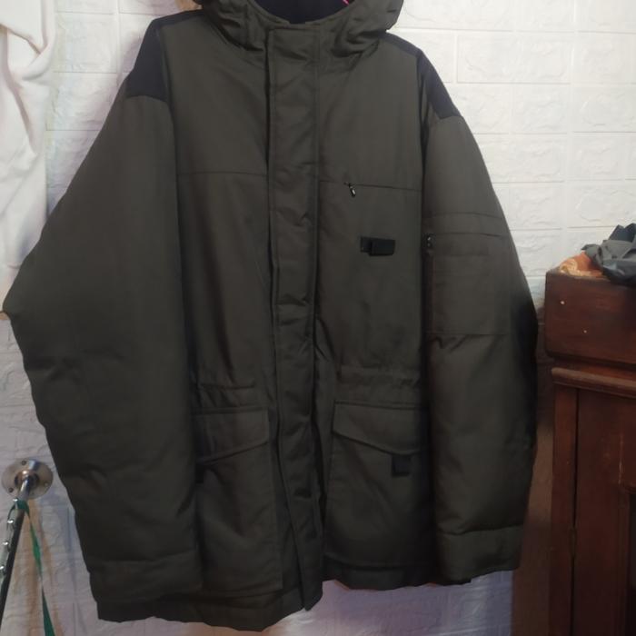 jaket Bulu angsa Parka eagle Pat projects EP