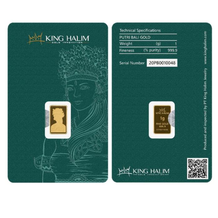 MAS KING HALIM 2 Gram PUTRI BALI
