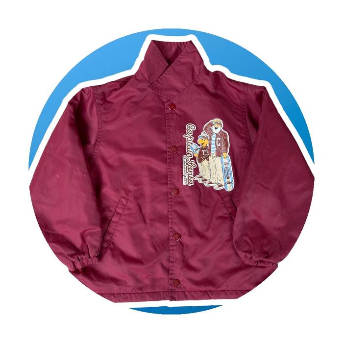 JAKET VARSITY ANAK CAPTAIN SANTA SKATEBOARD JAM