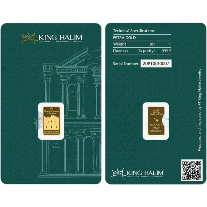 MAS KING HALIM 0.5 Gram PETRA JORDAN