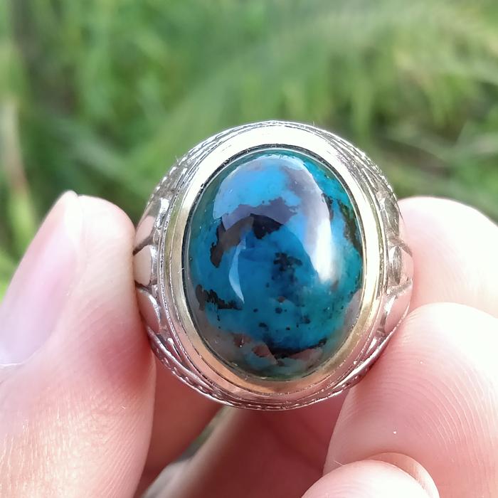 Natural Bacan Doko - Material Coklat ( Batu Akik asal Ternate )