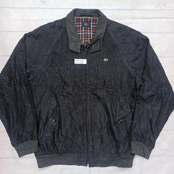 LACOSTE harrington jacket size XL MADE IN JAPAN