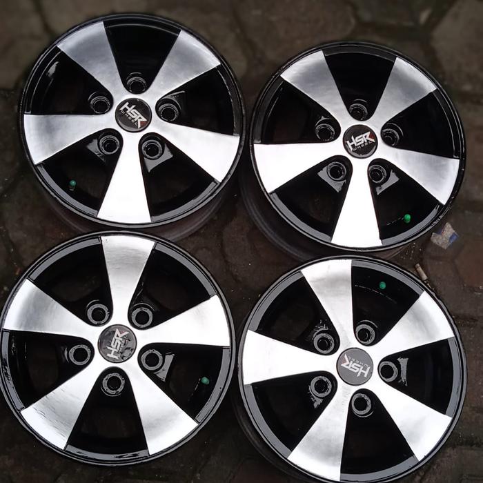 4 velg r13 pcd 5x114 suzuki mega carry daihatsu grandmax mulus