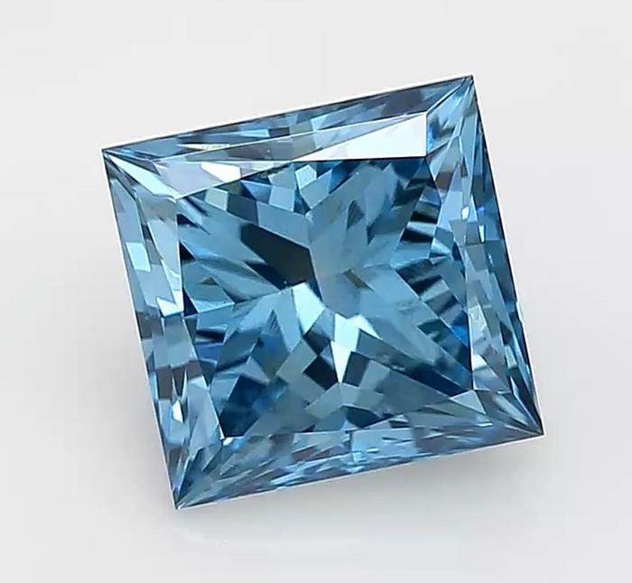 Berlian Cvd biru Berlian Asli Berlian lab grown biru blue diamond