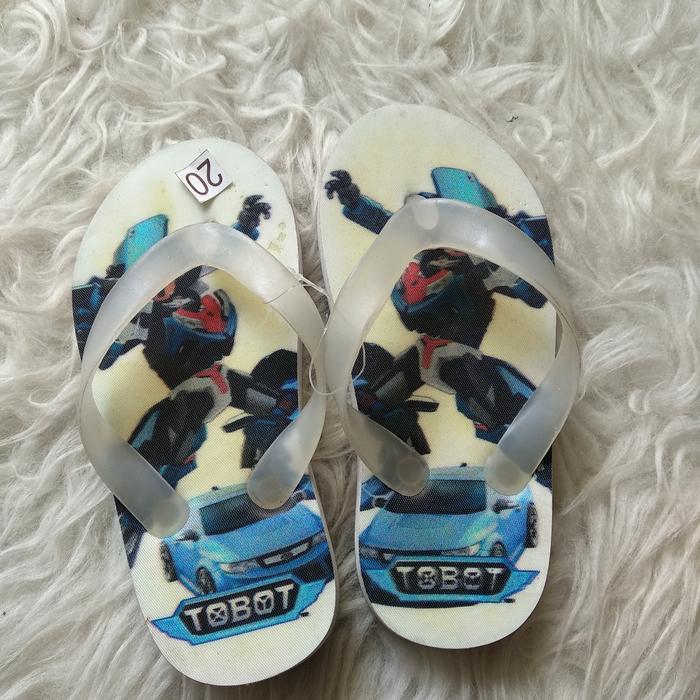 redy sendal anak tobot karakter robot