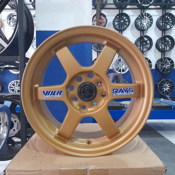 Velg Mobil Racing Agya Brio Sigra Calya Avanza Ring 15 Model TE37