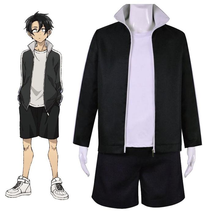 Anime Yofukashi no Uta Call of the Night Semi Cosplay Custom Training