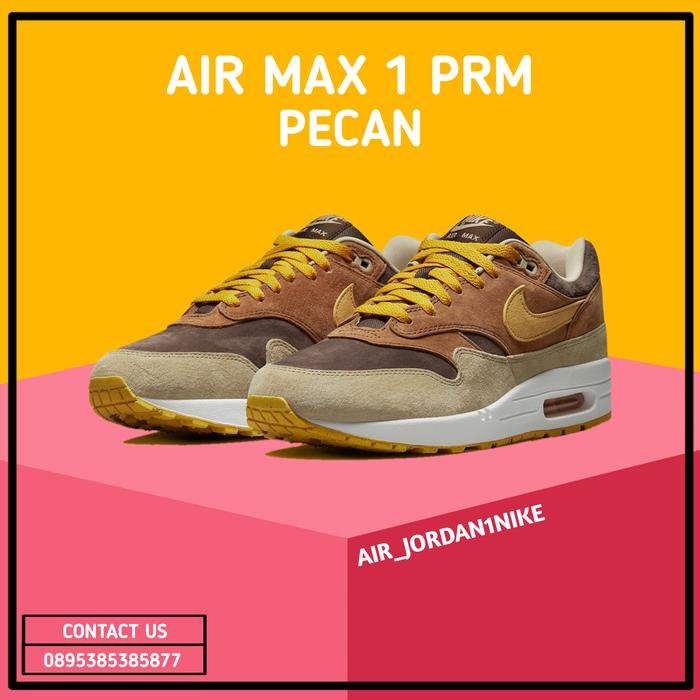 Sepatu Nike Air Max 1 PRM Ugly Duckling Pecan 100% Authentic