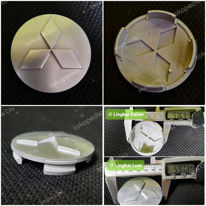 Dop Velg MITSUBISHI Outlander Lancer Eclipse Pajero Grandis Kuda ORI