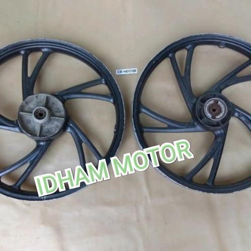 VELG DEPAN BELAKANG SHOGUN AXELO ORIGINAL COPOTAN