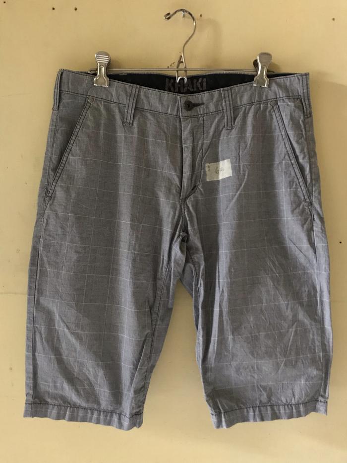 Celana chinos pria Edwin Khaki Original Second