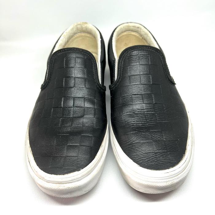 VANS Leather Unisex Preloved Authentic size 36 condition 75% No box