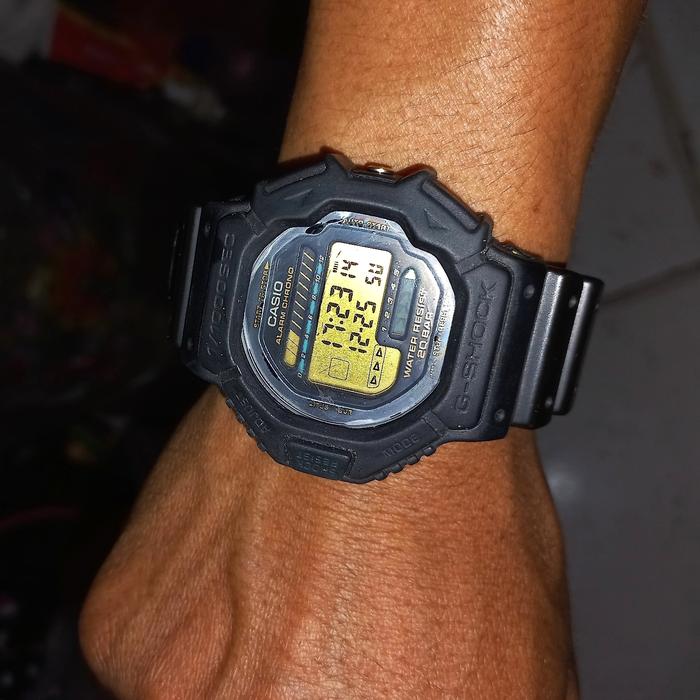 casio gshock dw 6200 second original