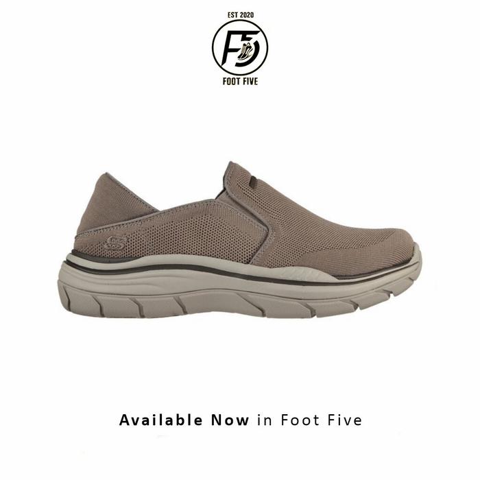 Sepatu Slip on Pria Skechers Expected 2.0 Denmar Original BNIB