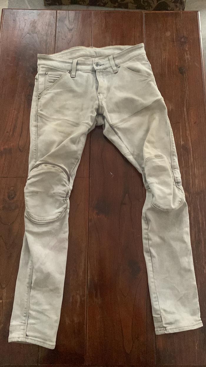 G-star skinny jeans 5620 3D zip knee skinny jeans size 30/31