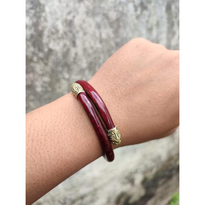 GELANG AKAR BAHAR ASLI VARIASI PERAK ELEGANT