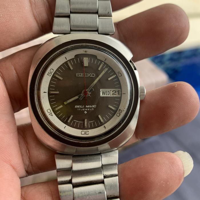 Seiko Bellmatic alarm watch 4006-6021 vintage 1973