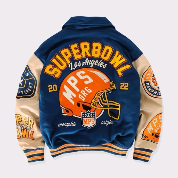 Memphis Varsity Superbowl Original - Jacket Pria Wanita