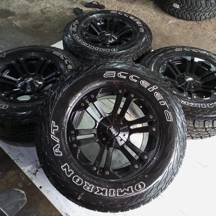 velg mobil bekas murah aman ring 17 + ban AT