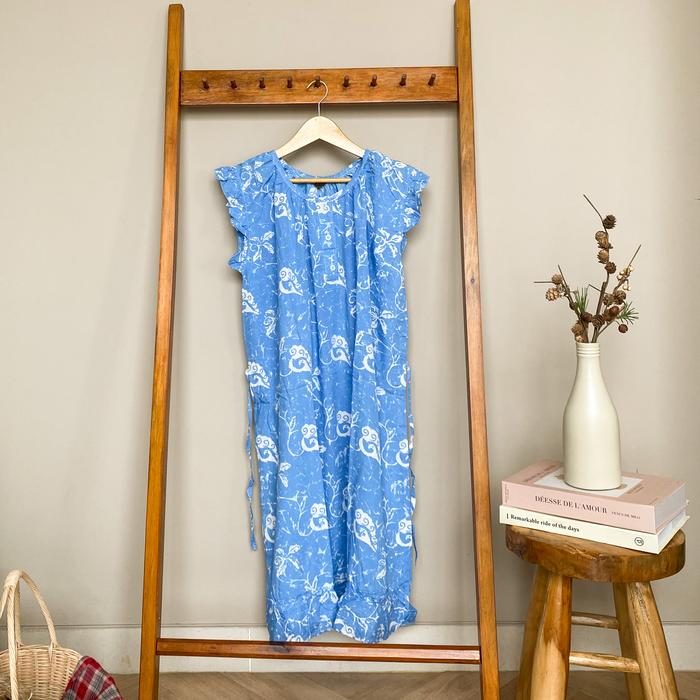 Daster kensi Elli / sleepwear / yukensi / busui / motif batik remekan