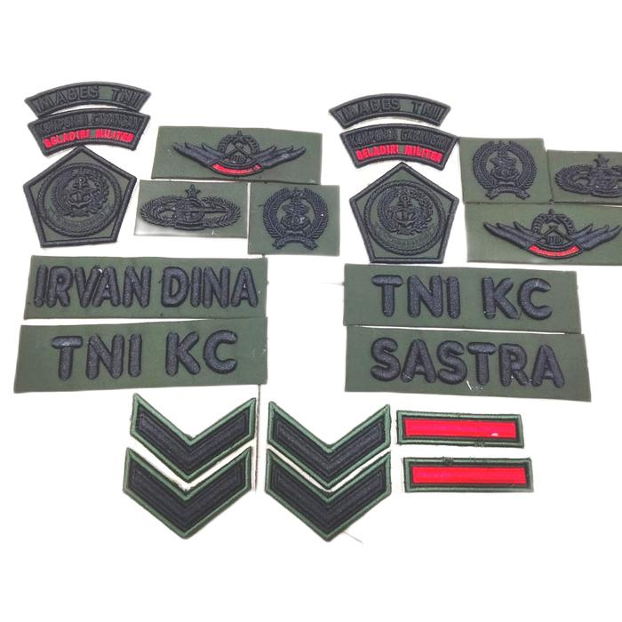 Bordir Timbul TNI KC komcad