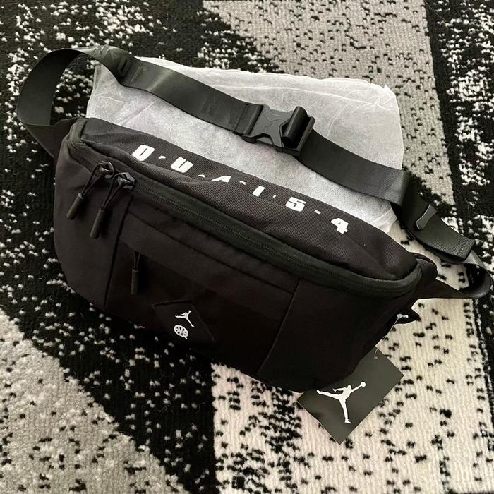 Air Jordan Waistbag Black Font