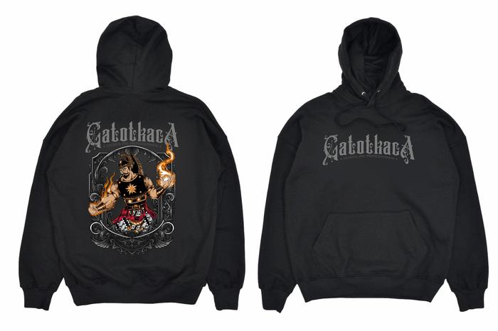JAKET HOODIE WAYANG GATOTKACA SERIES BIG SIZE JUMBO